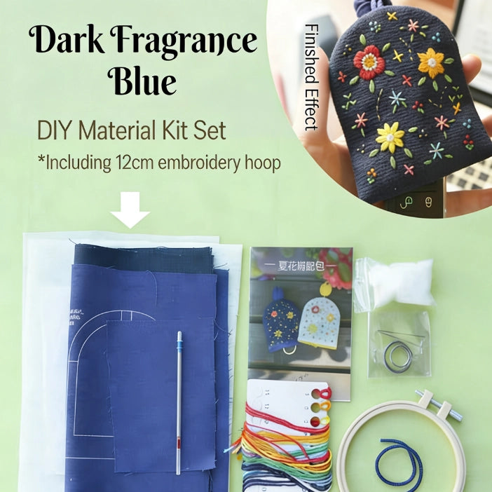 DIY Embroidery - Key Pouch