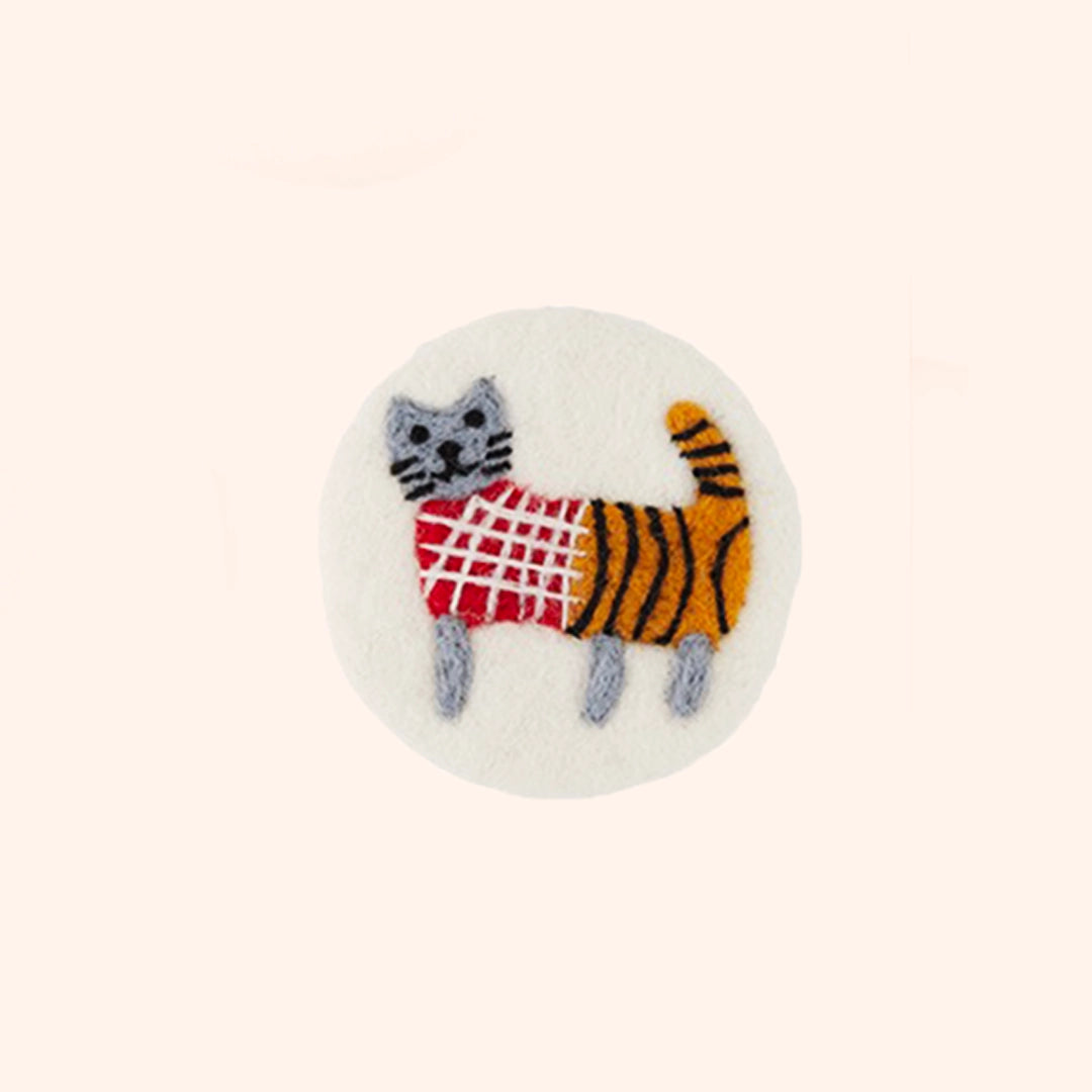Artisan-Made - Wool Felted Landscape Coaster