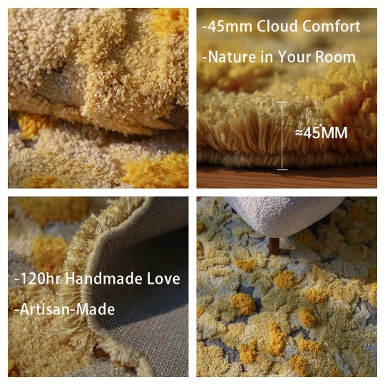 Artisan-Made - Floral Sea Rug
