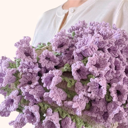 Crochet Kit - Lily of the Valley Bouquet Blanket