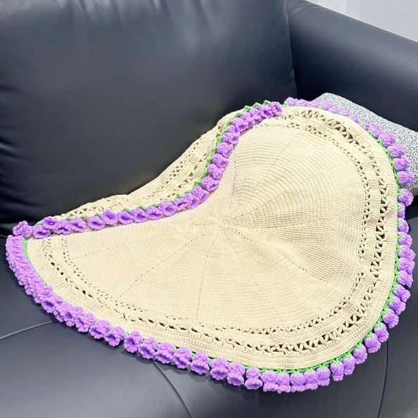 Crochet Kit - Lily of the Valley Bouquet Blanket