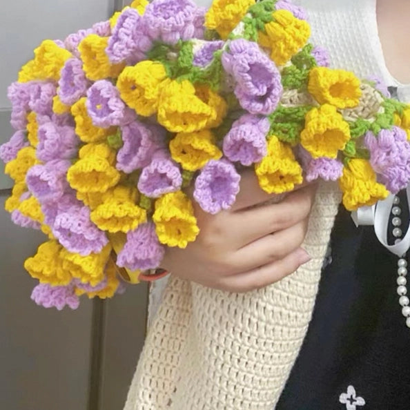 Crochet Kit - Lily of the Valley Bouquet Blanket