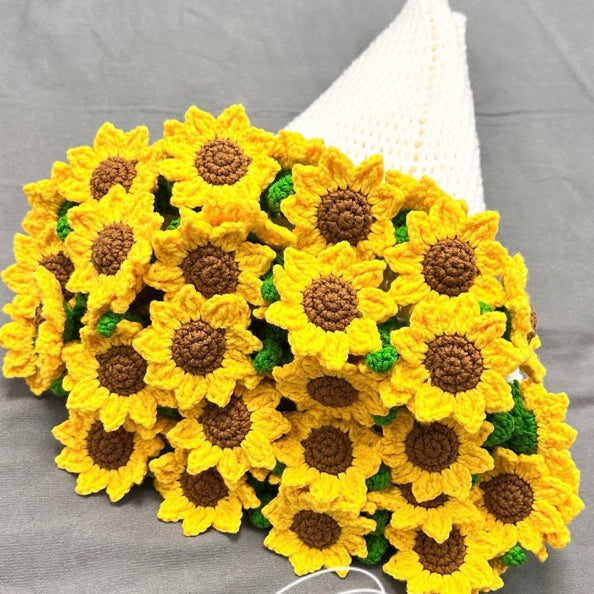 Crochet Kit - Sunflower Bouquet Blanket