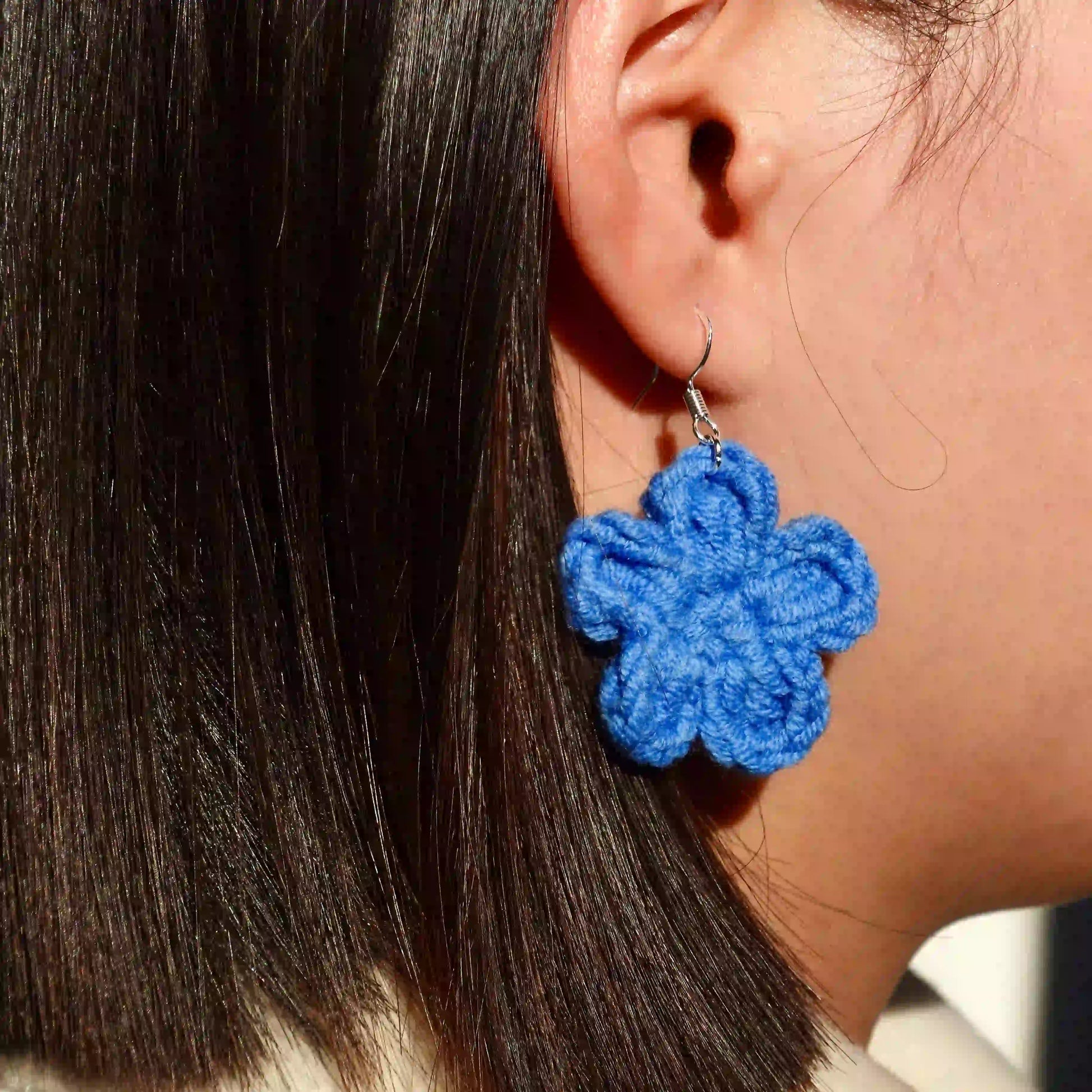 Artisan-Made - Flower Earrings