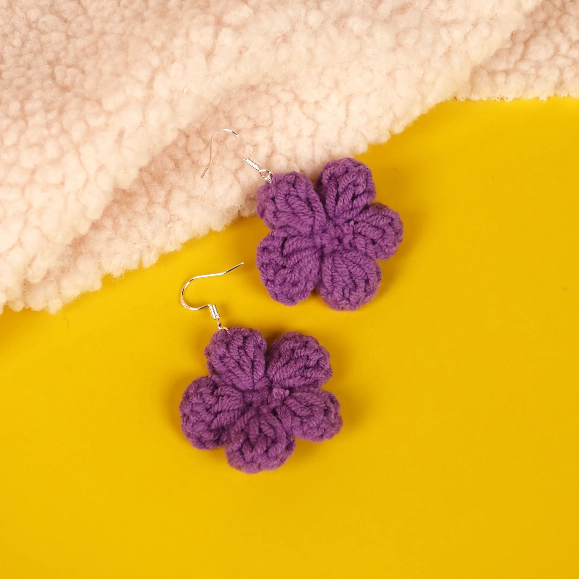 Artisan-Made - Flower Earrings