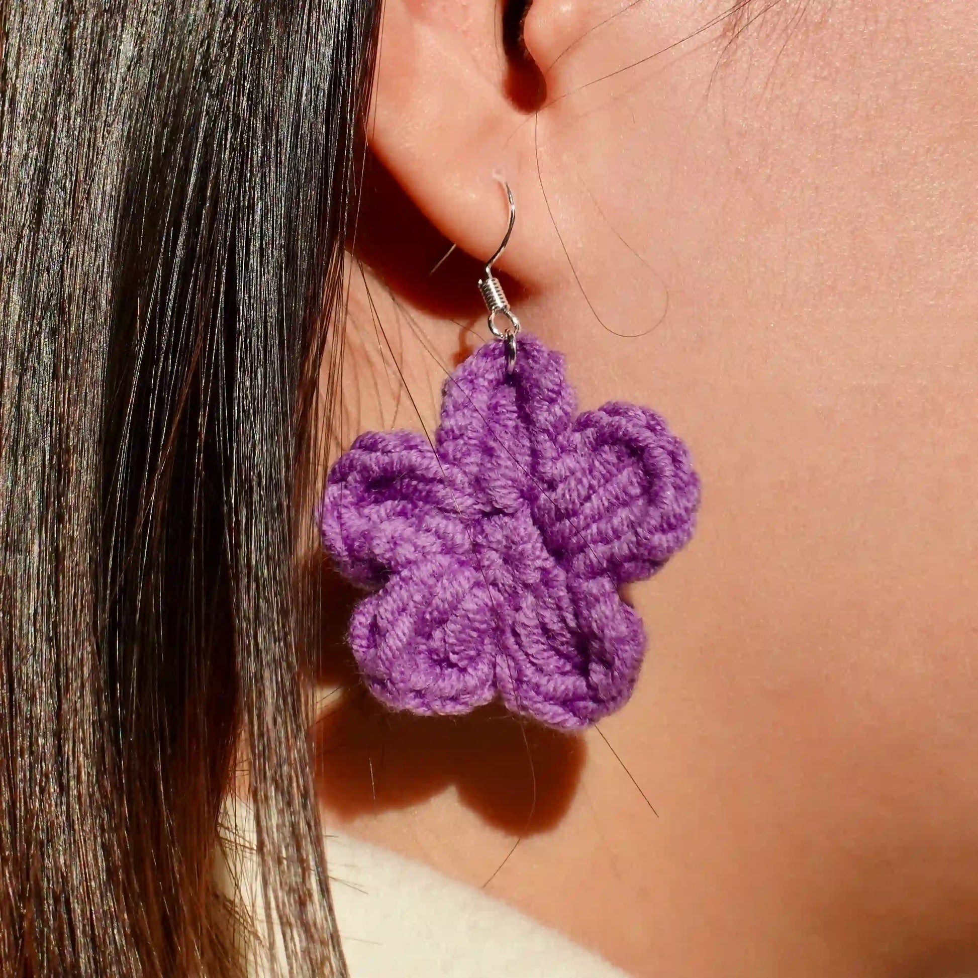 Artisan-Made - Flower Earrings