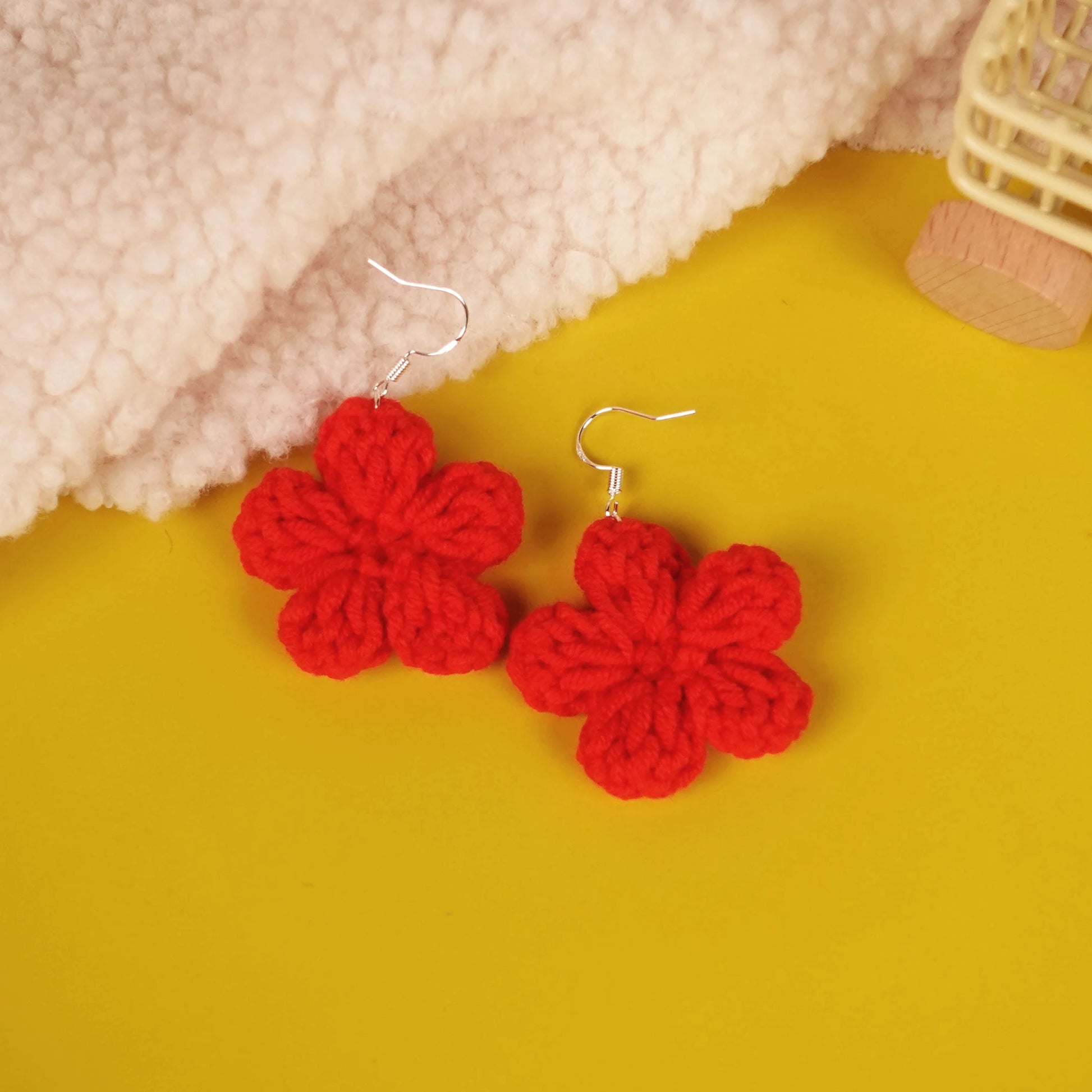 Artisan-Made - Flower Earrings