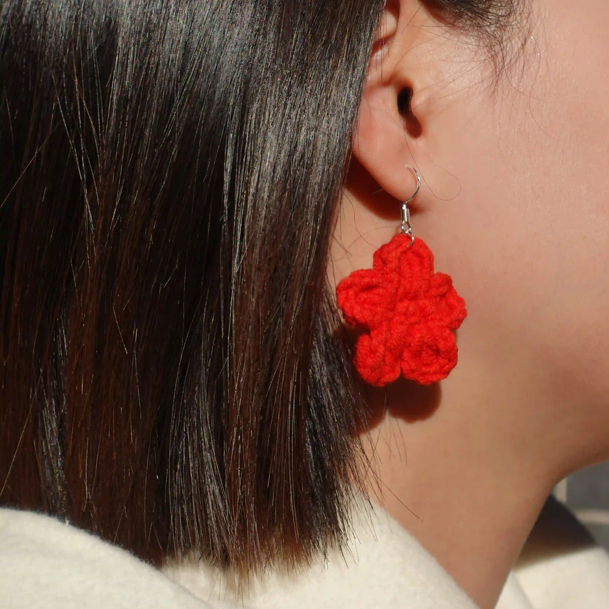 Artisan-Made - Flower Earrings