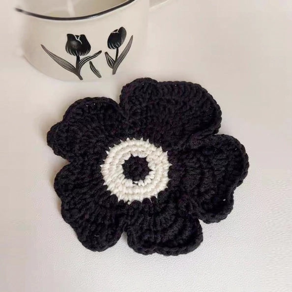 Crochet Kit - Irregular Flower Coaster
