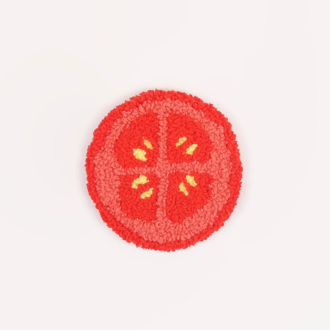 Bundle - Hamburger Coaster Crochet Kit Set of 7