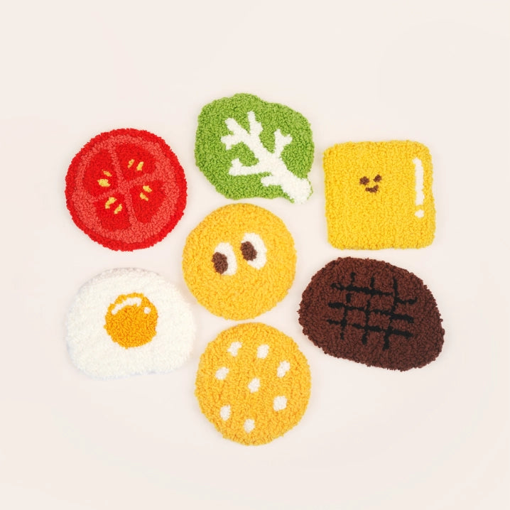 Artisan-Made - Burger and Toast Coaster