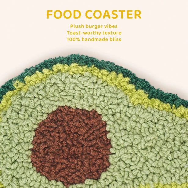 Bundle - Food Series Coaster Crochet Kit Set of 3