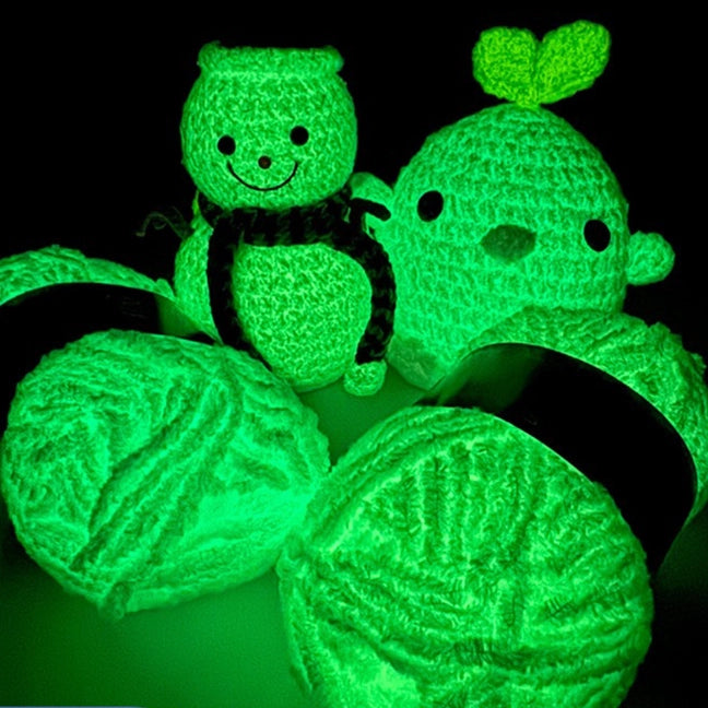 Glow-in-the-Dark Yarn 50 Grams