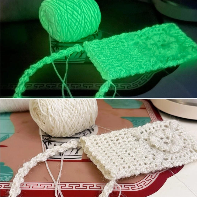 Glow-in-the-Dark Yarn 50 Grams