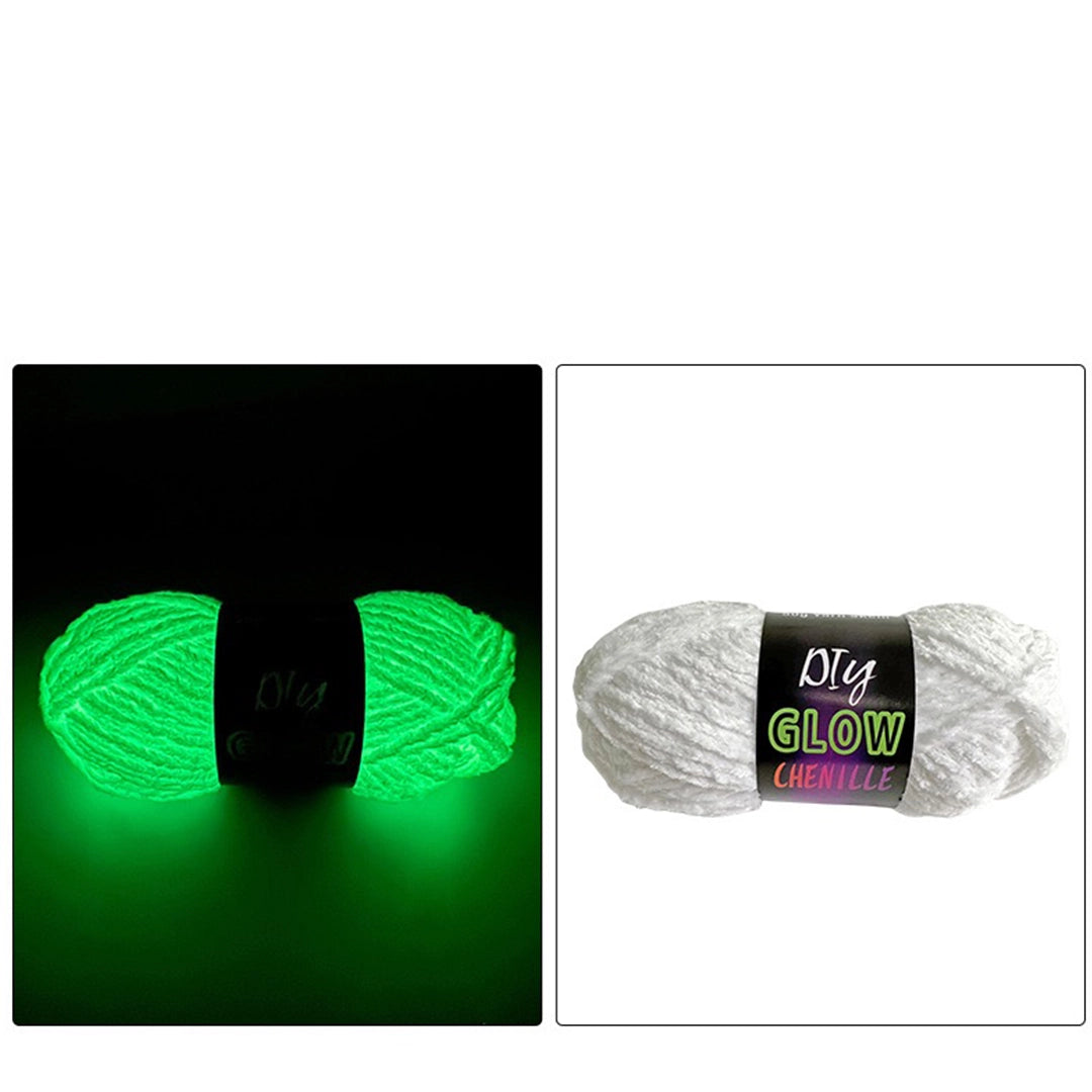 Glow-in-the-Dark Yarn 50 Grams