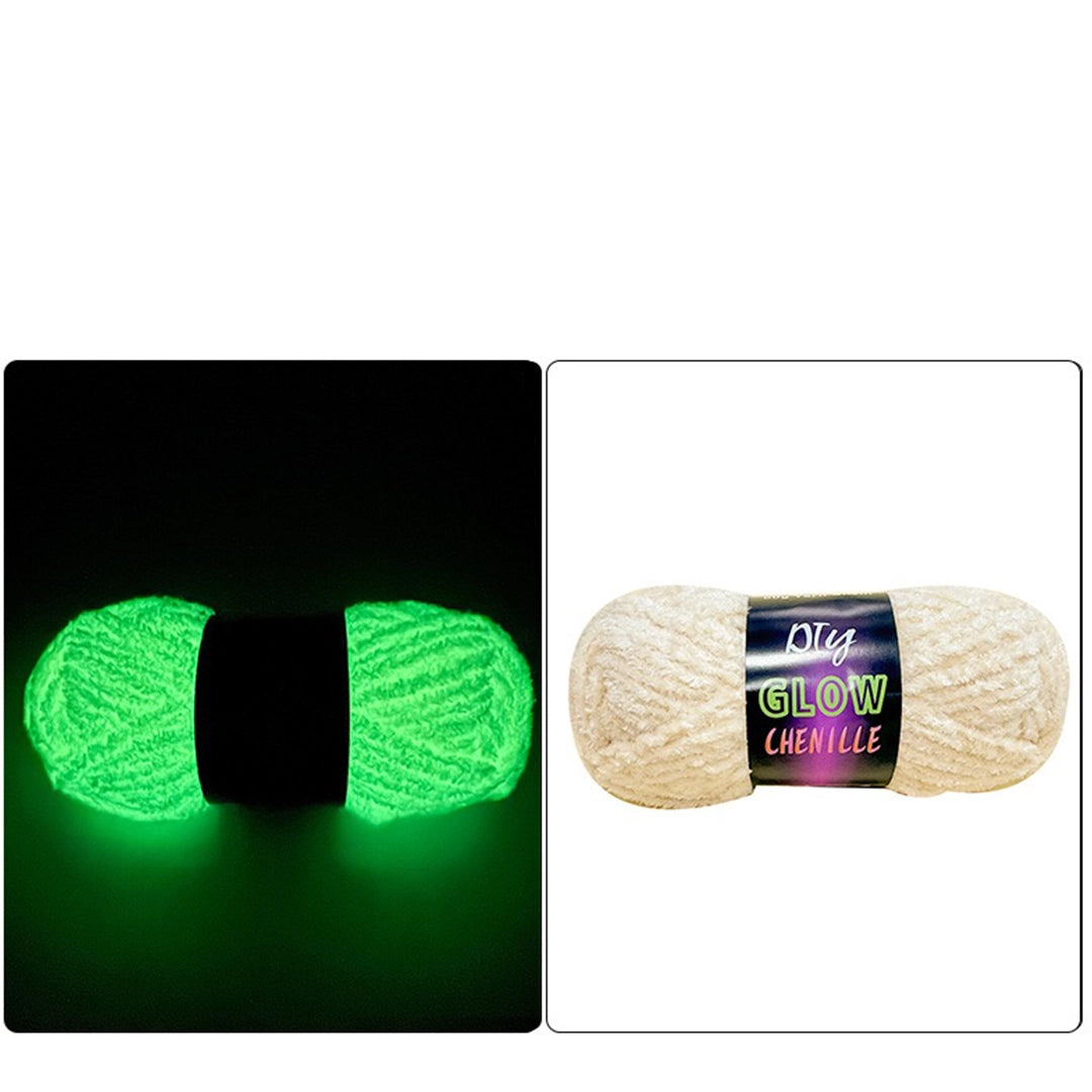 Glow-in-the-Dark Yarn 50 Grams
