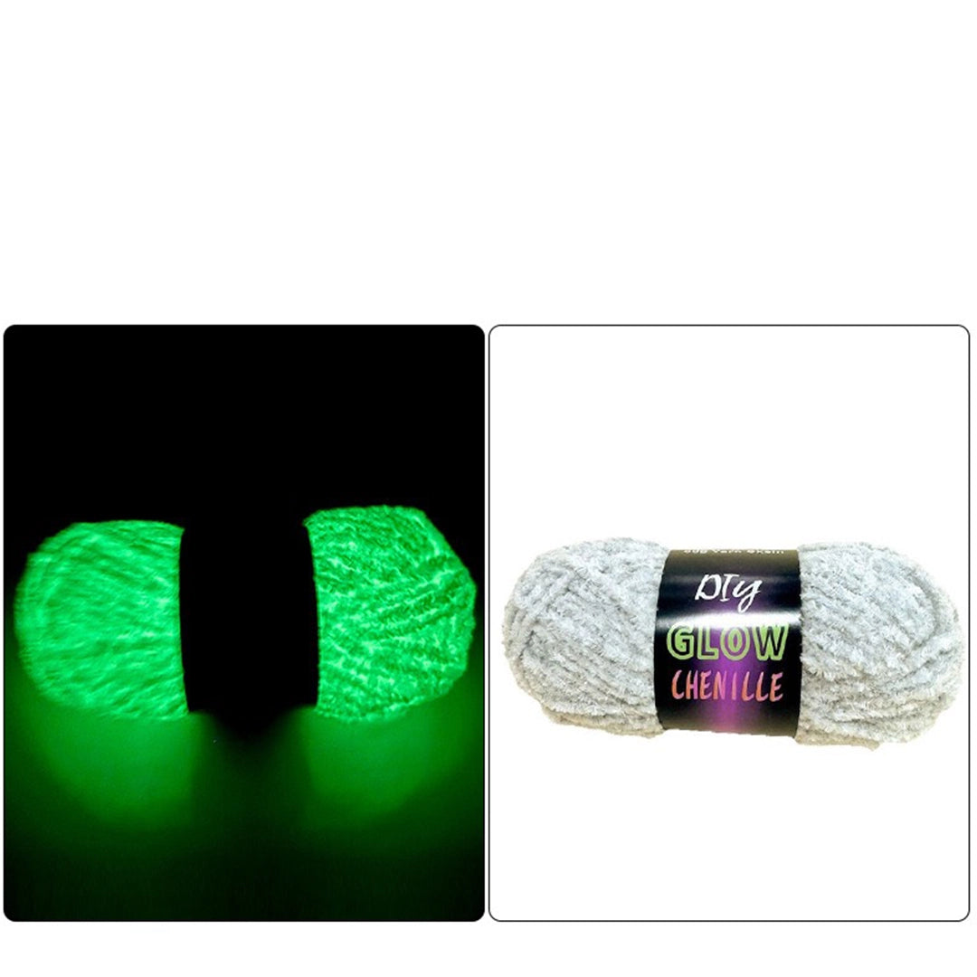 Glow-in-the-Dark Yarn 50 Grams