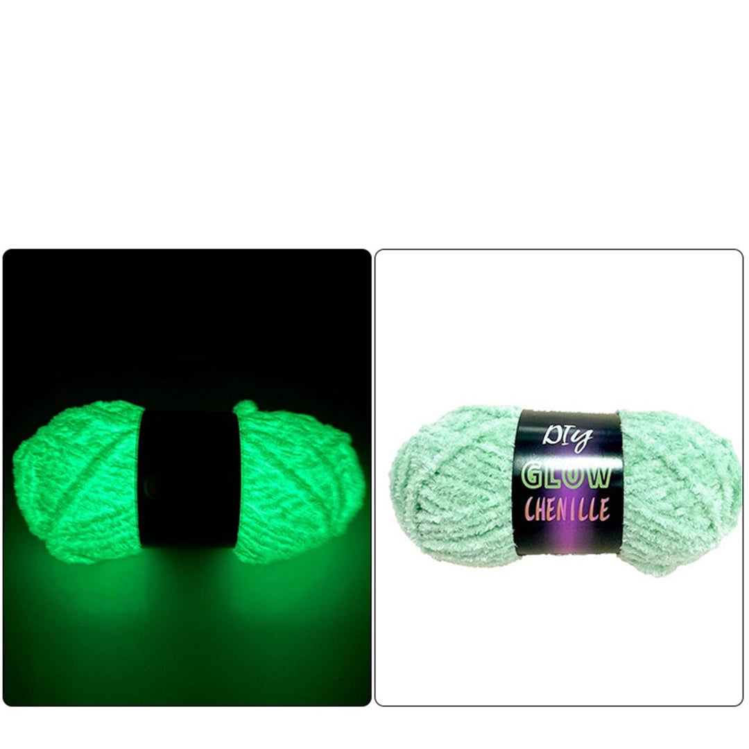 Glow-in-the-Dark Yarn 50 Grams