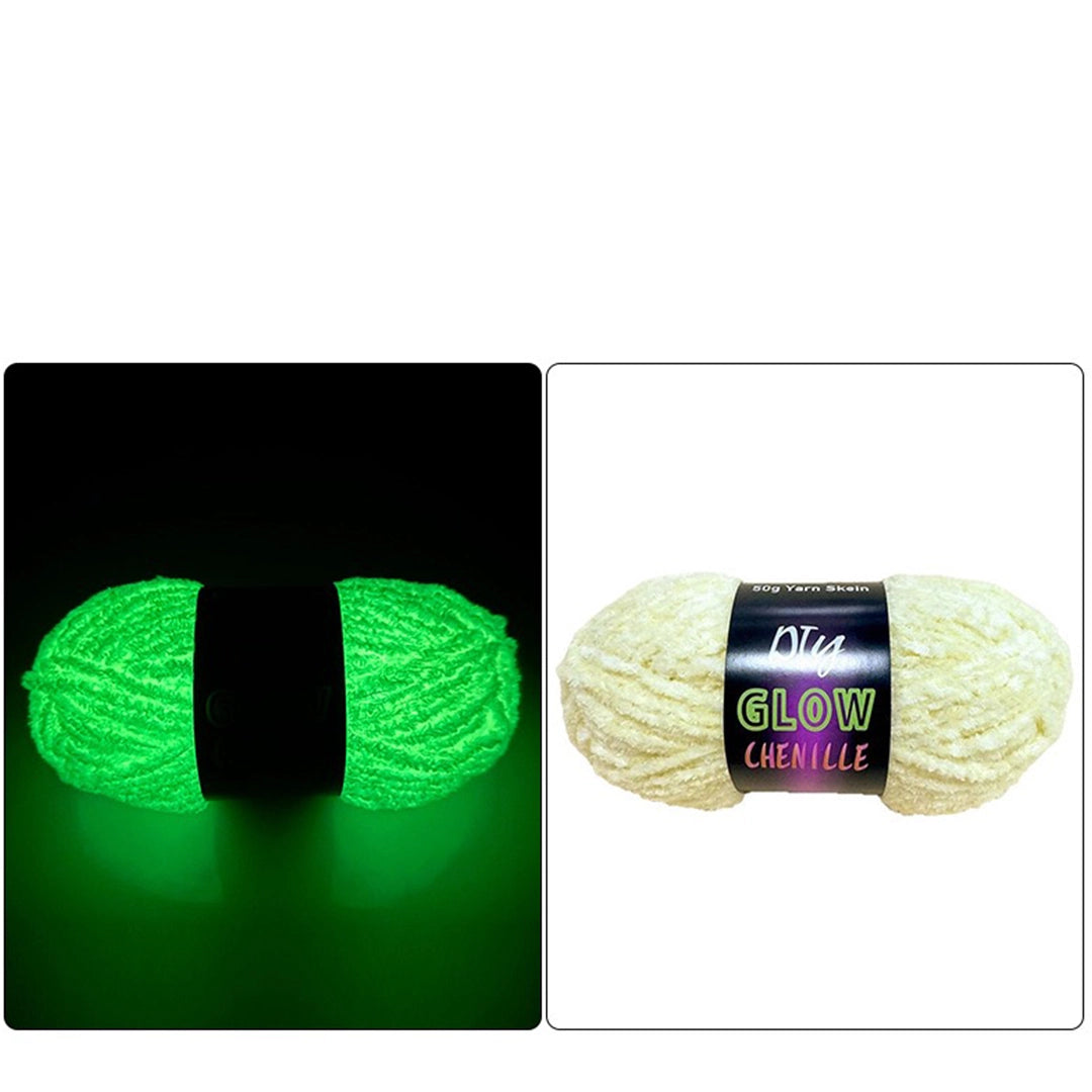 Glow-in-the-Dark Yarn 50 Grams