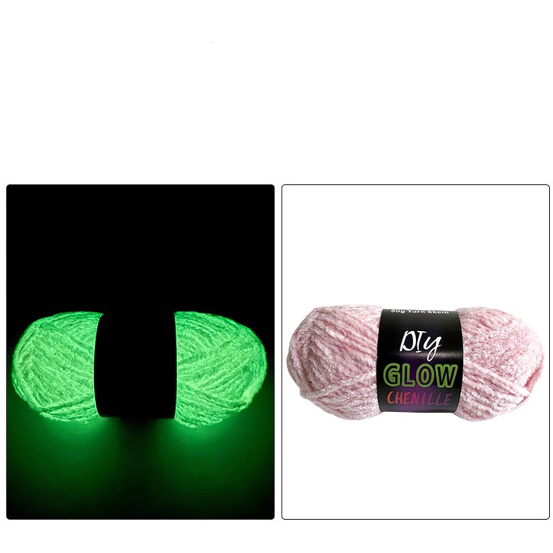 Glow-in-the-Dark Yarn 50 Grams