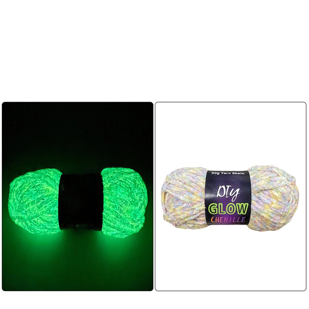 Glow-in-the-Dark Yarn 50 Grams