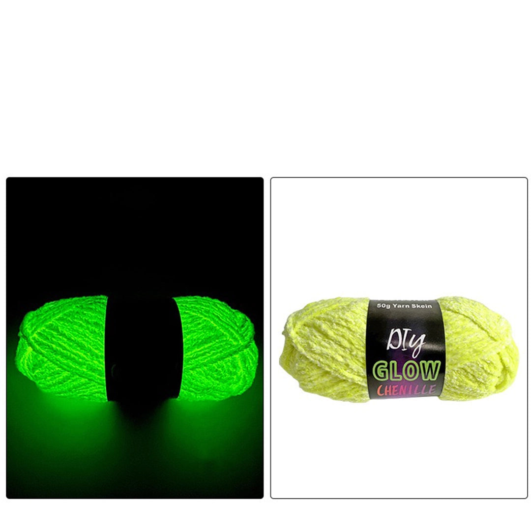 Glow-in-the-Dark Yarn 50 Grams