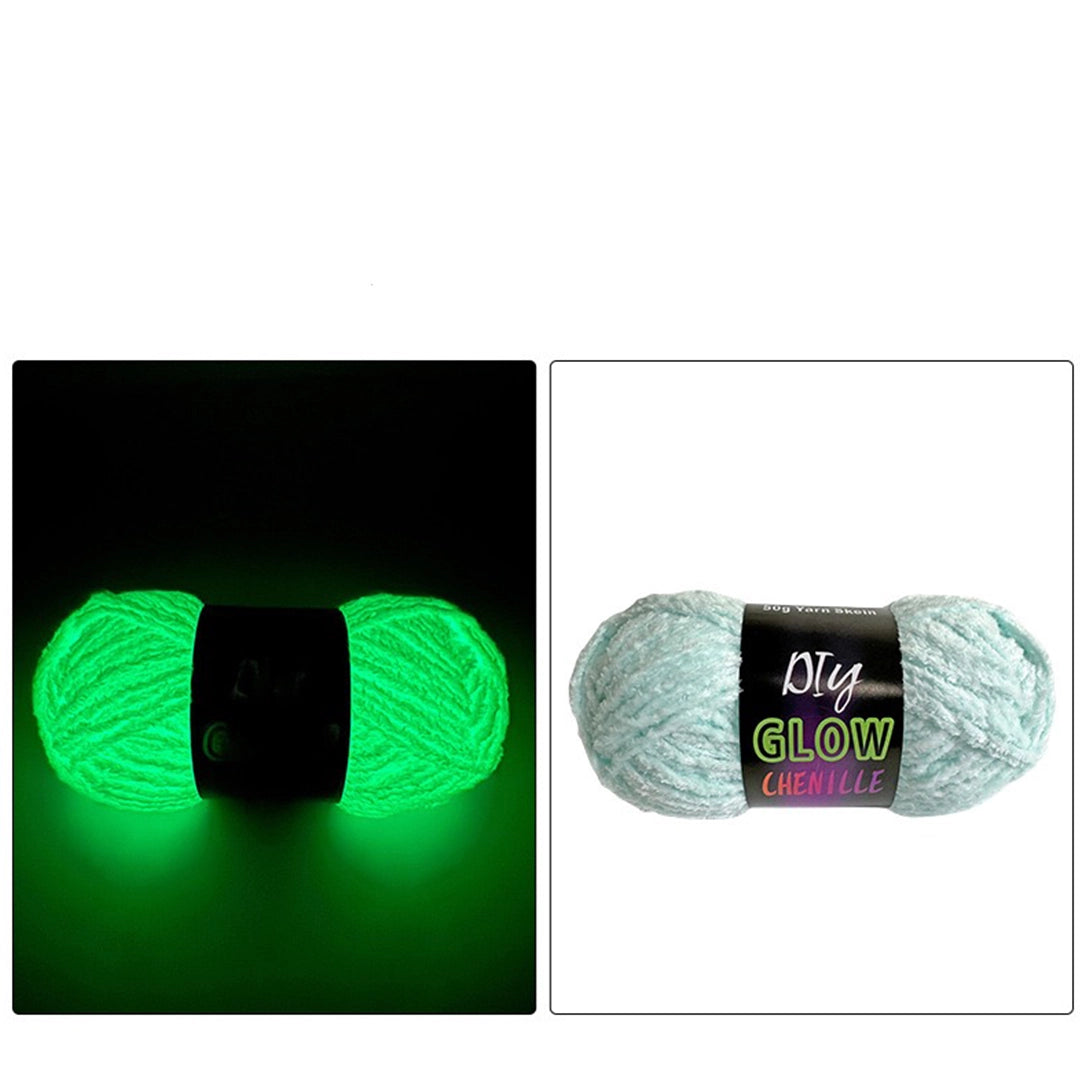 Glow-in-the-Dark Yarn 50 Grams