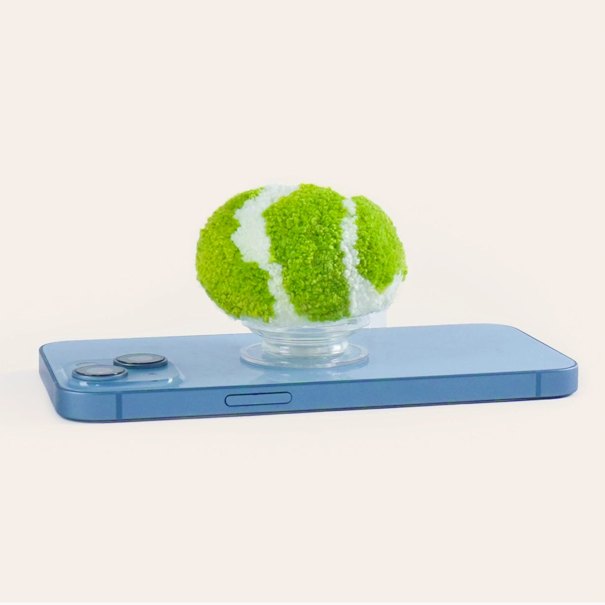 Artisan-Made - Green Mushroom Phone Stand