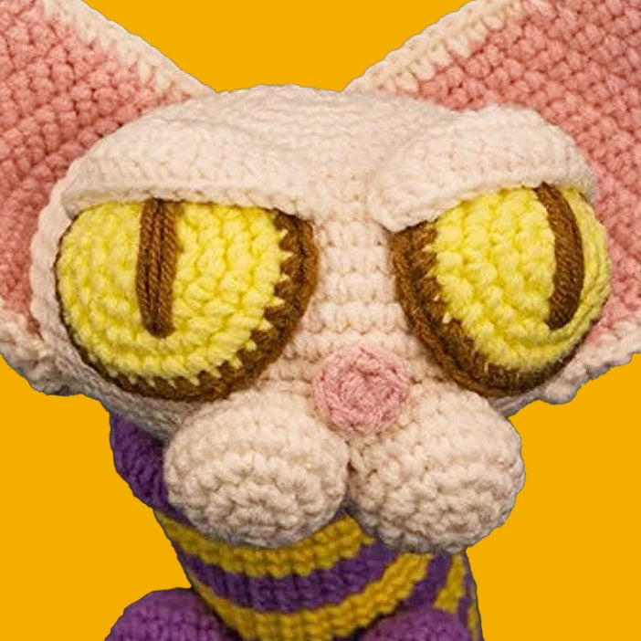 Crochet Kit - Hairless Cat