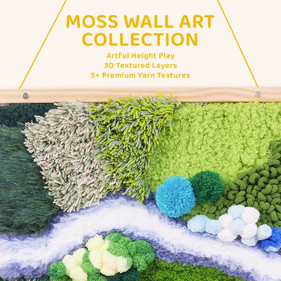 Artisan-Made - Moss Wall Hanging
