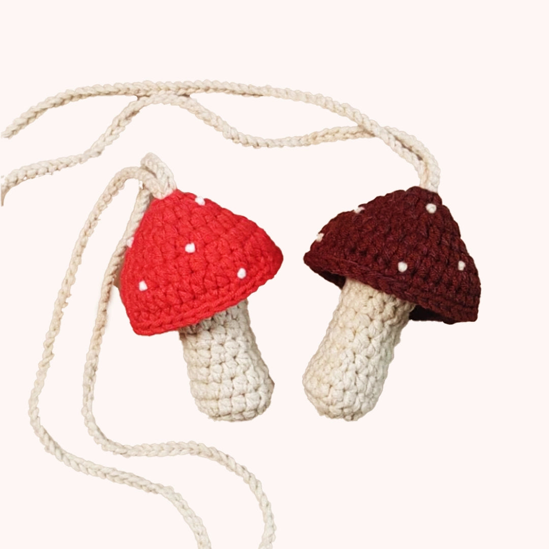 Artisan-Made - Mushroom Pendant