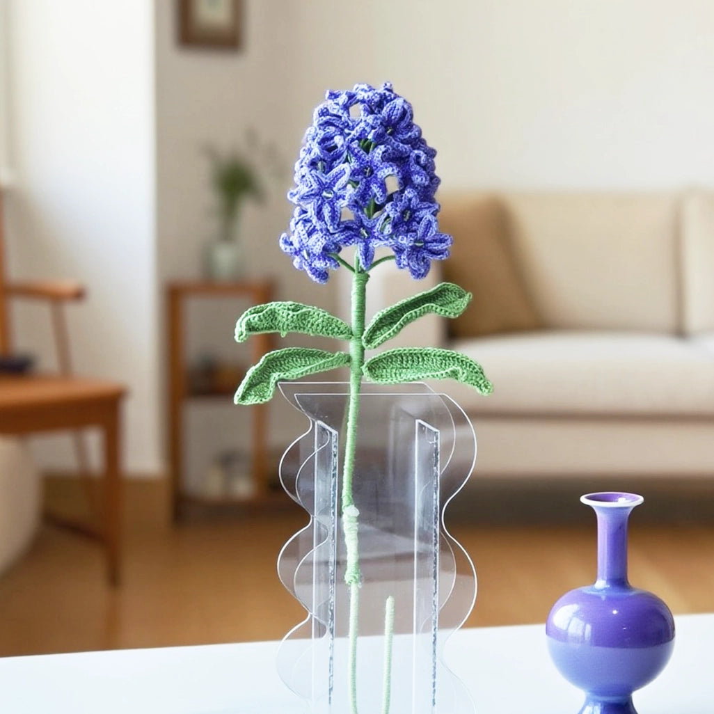 Artisan-Made - Micro-Crocheted Hyacinth Flowers