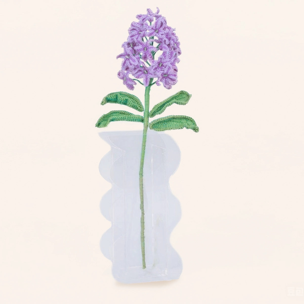 Artisan-Made - Micro-Crocheted Hyacinth Flowers