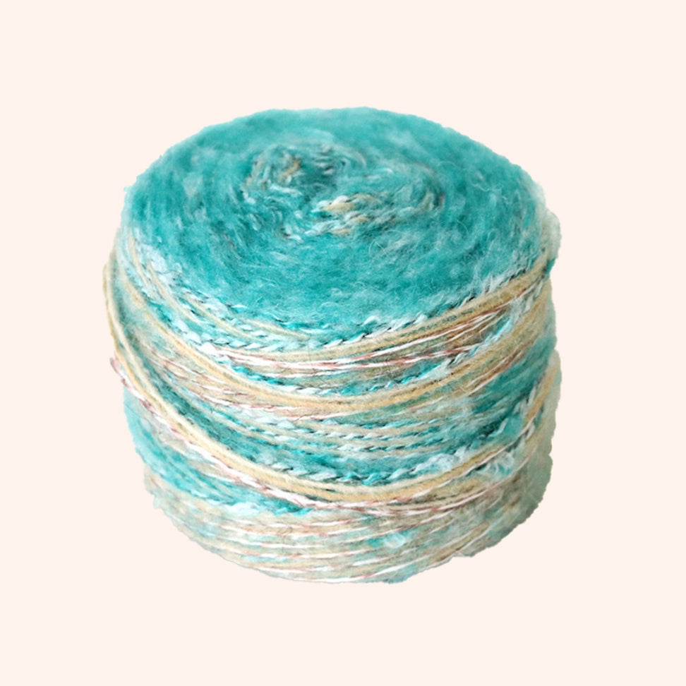 Mohair Hand-Blended Yarn 100 Grams