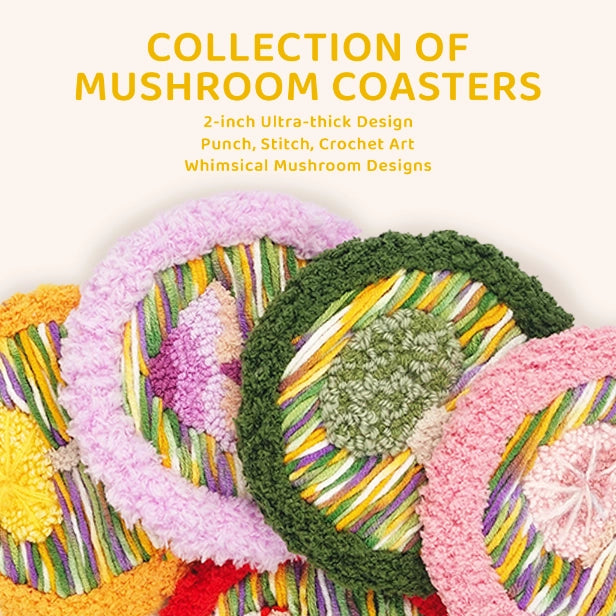 Artisan-Made - Mushroom Coaster