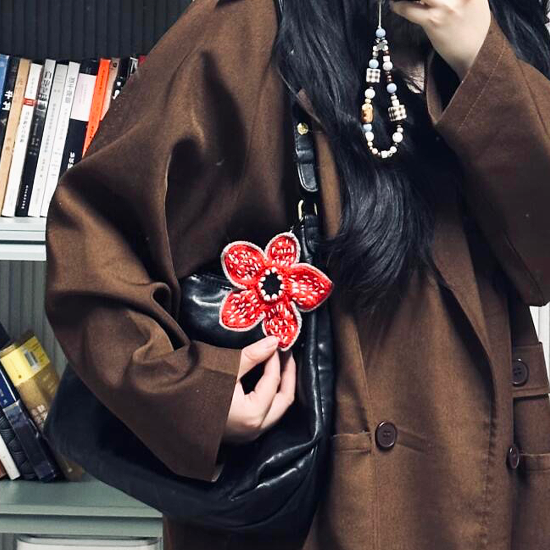 Demodog Crochet | Finished Crochet Earmuffs, Bag Charms, Headphone Cases, Crossbody Bags - Custom Orders Welcome