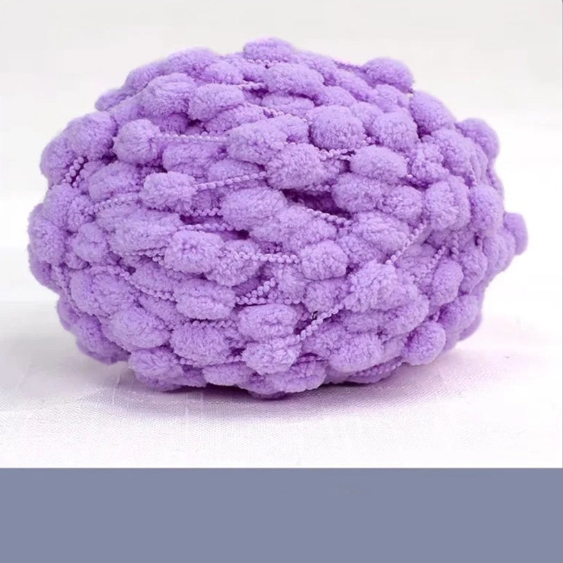 Small-Sized Pom-Pom Yarn 100 Grams