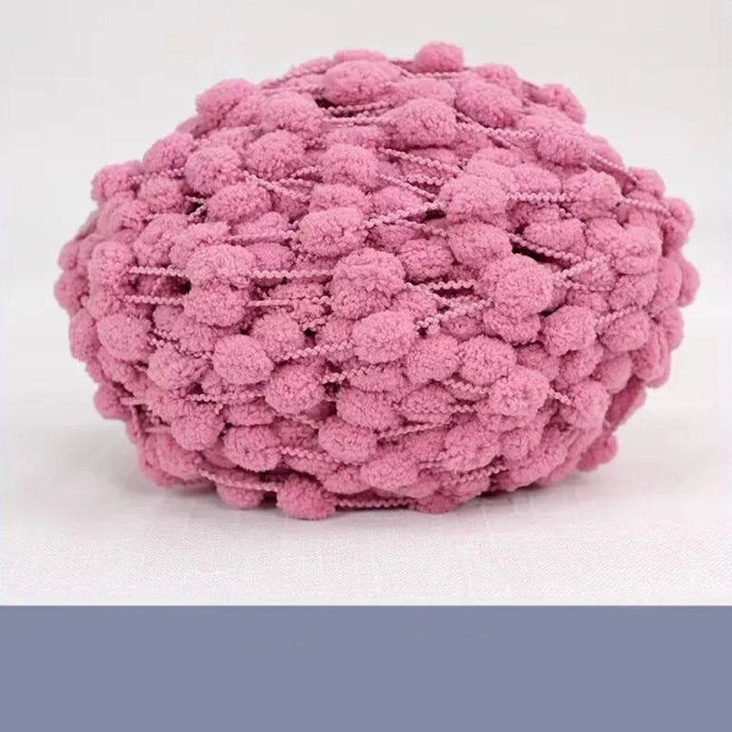 Small-Sized Pom-Pom Yarn 100 Grams