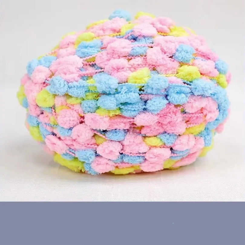 Small-Sized Pom-Pom Yarn 100 Grams