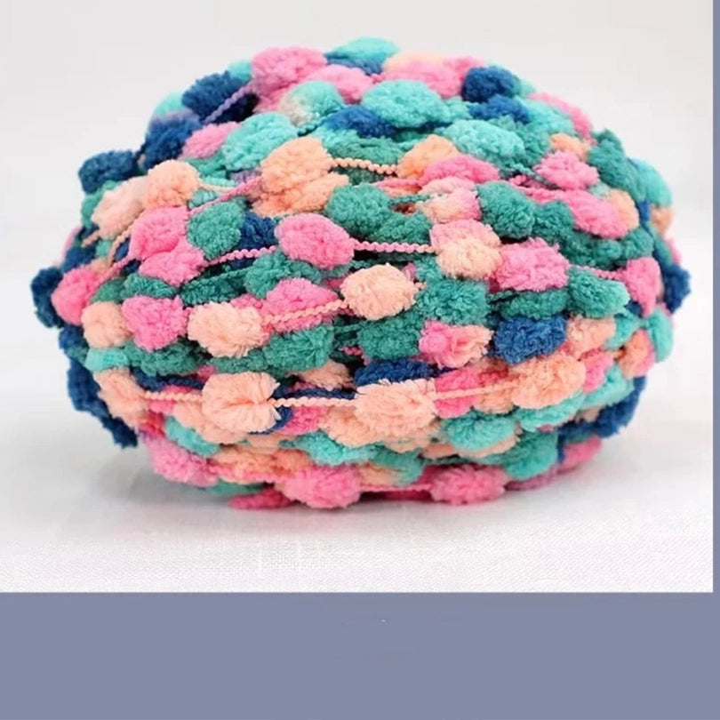 Small-Sized Pom-Pom Yarn 100 Grams