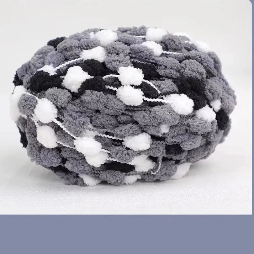 Small-Sized Pom-Pom Yarn 100 Grams