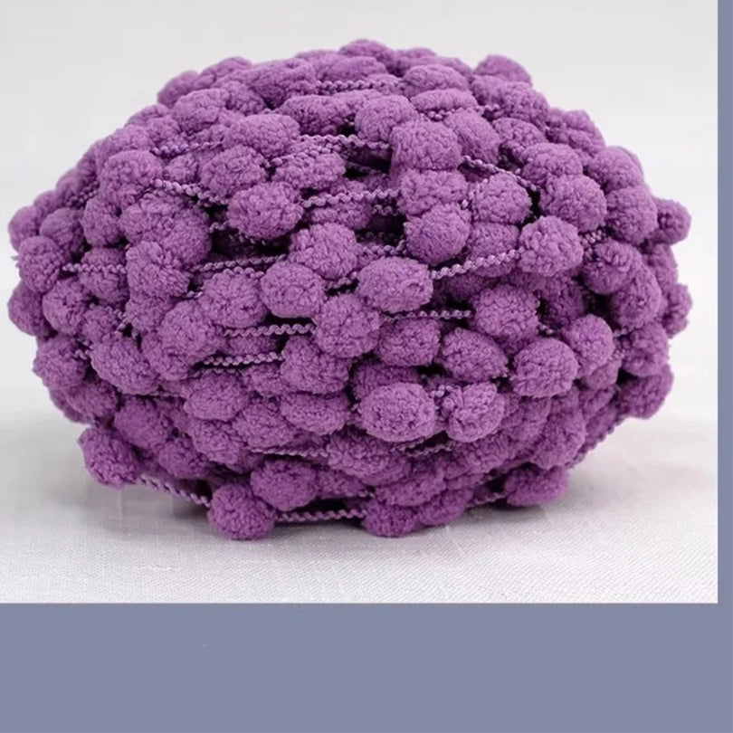 Small-Sized Pom-Pom Yarn 100 Grams