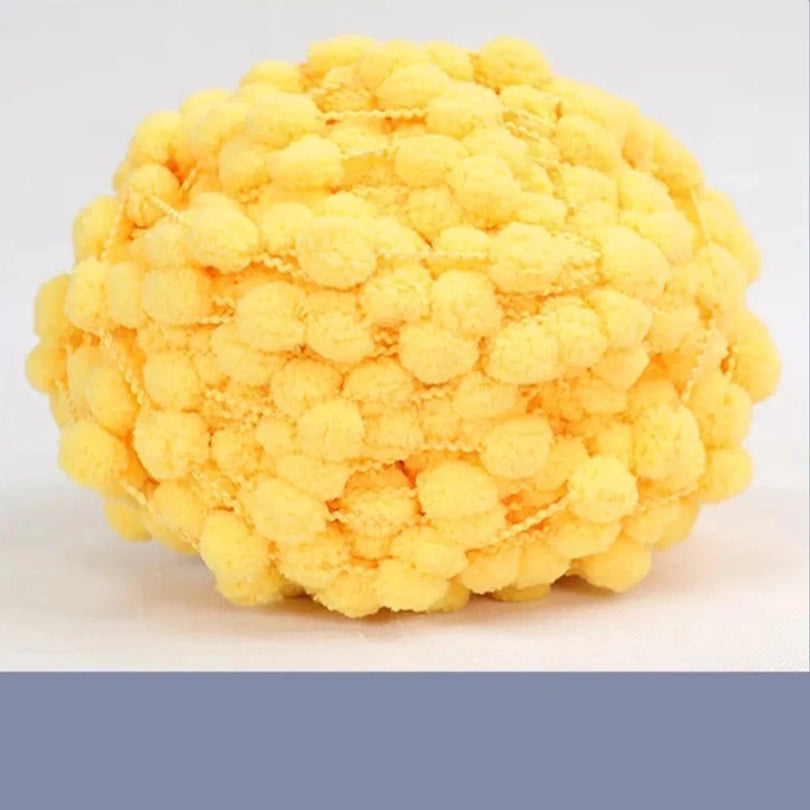 Small-Sized Pom-Pom Yarn 100 Grams