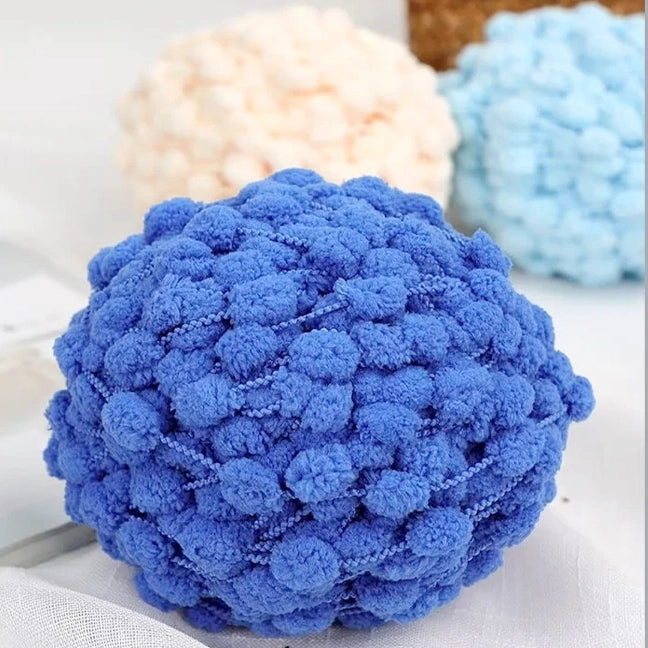 Small-Sized Pom-Pom Yarn 100 Grams