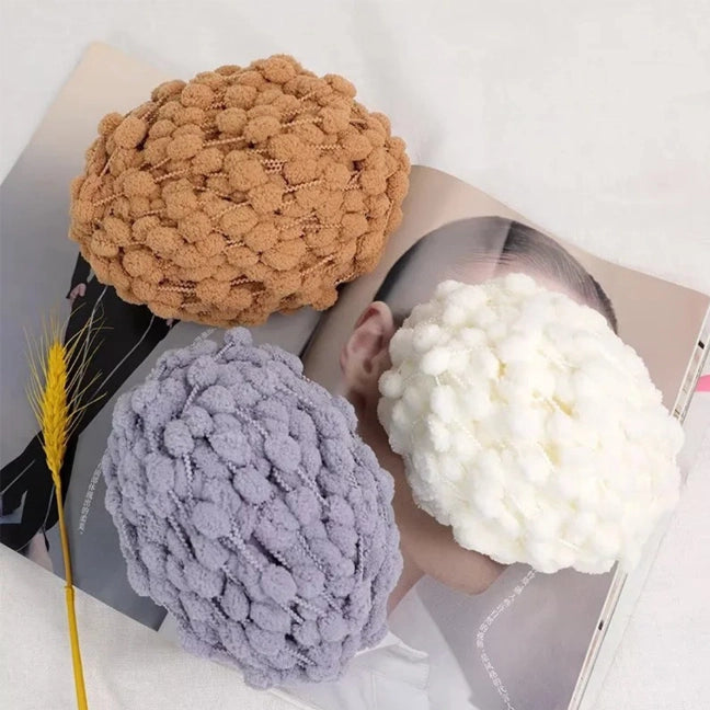 Small-Sized Pom-Pom Yarn 100 Grams