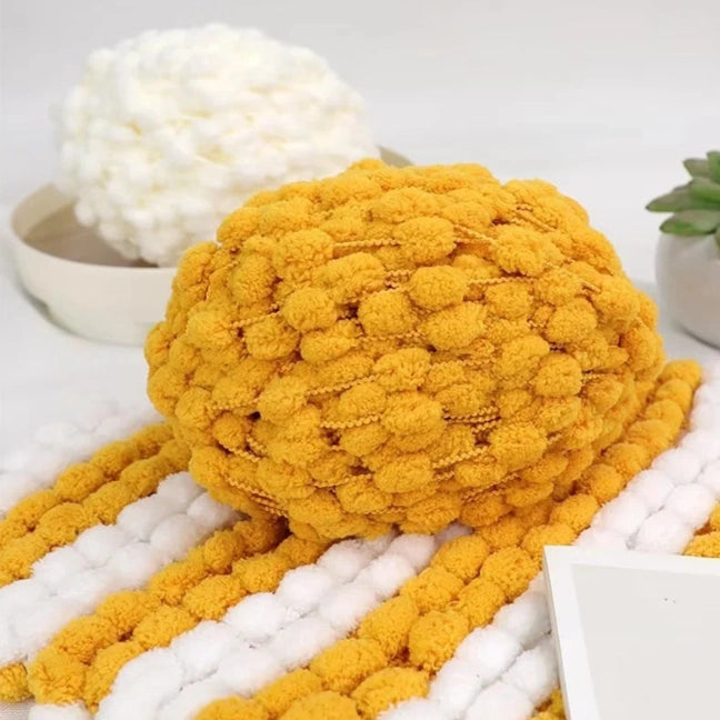 Small-Sized Pom-Pom Yarn 100 Grams
