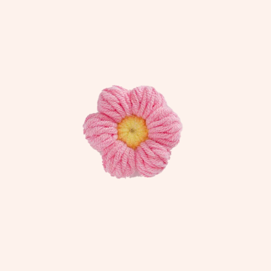Crochet Kit - Puff Flowers