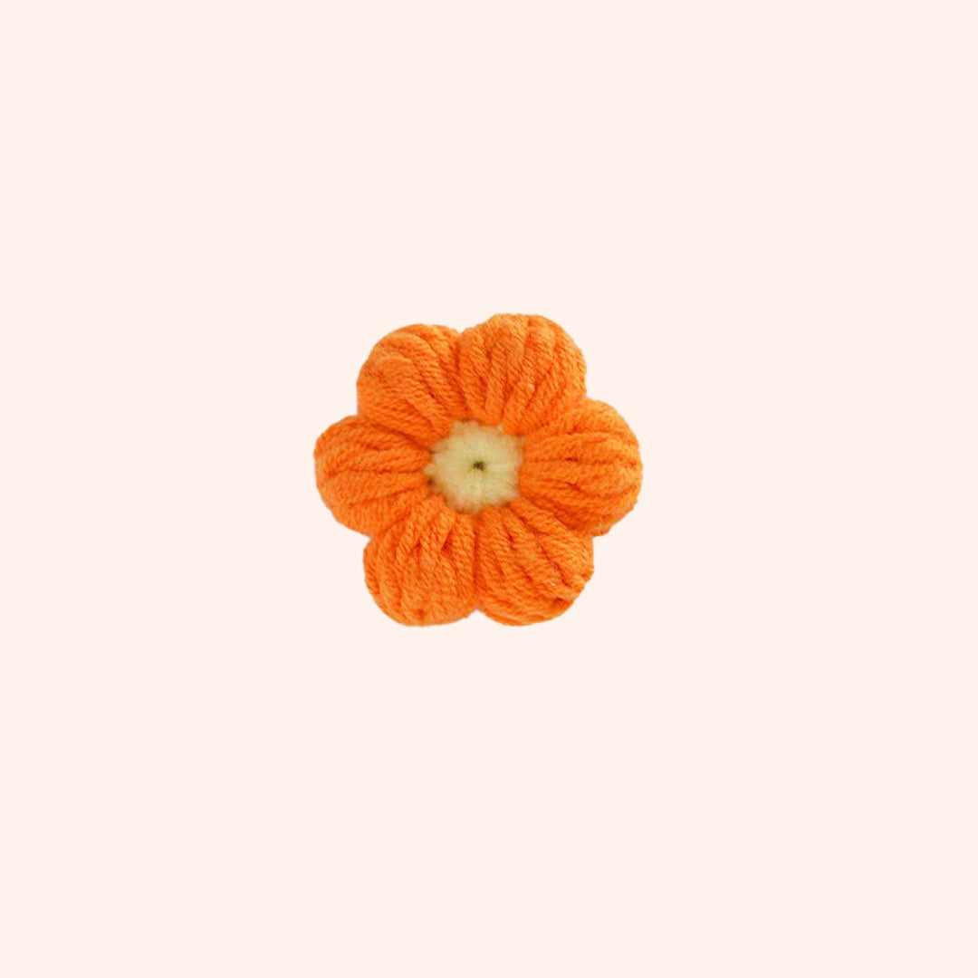 Crochet Kit - Puff Flowers
