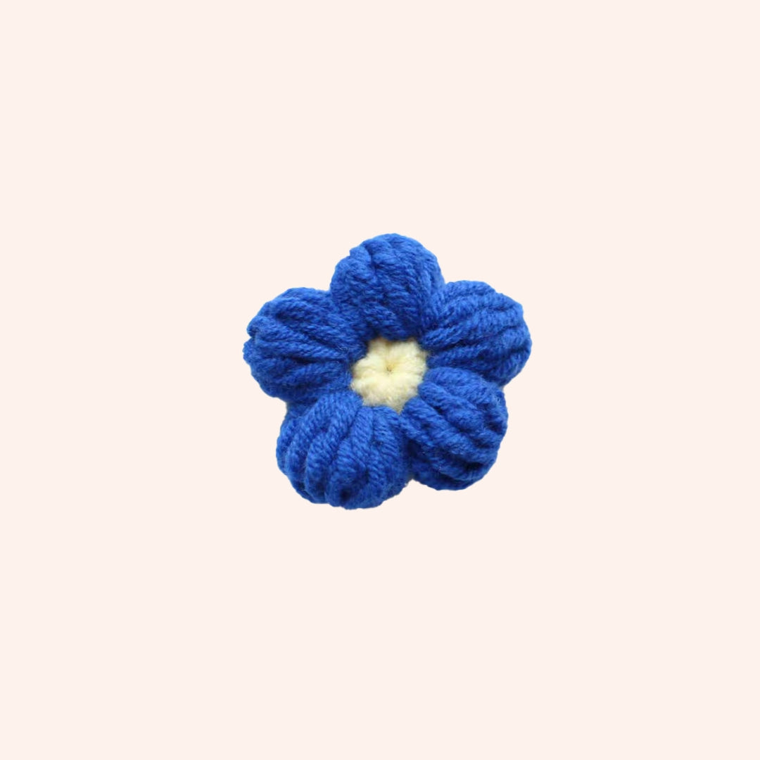 Crochet Kit - Puff Flowers