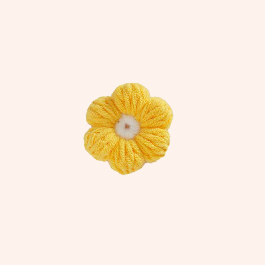 Crochet Kit - Puff Flowers